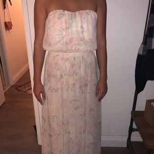 Floral Paper Crown Dress